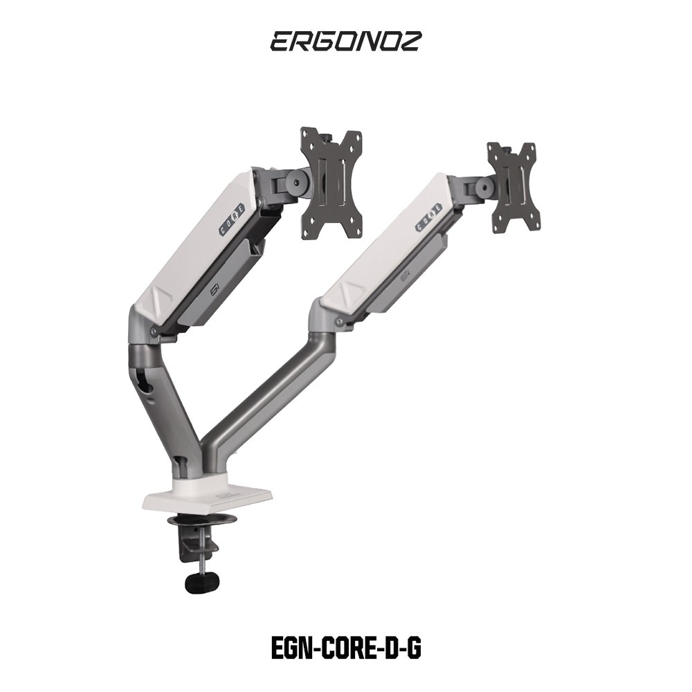 Ergonoz แขนจับจอ Core Twin Monitor Arm