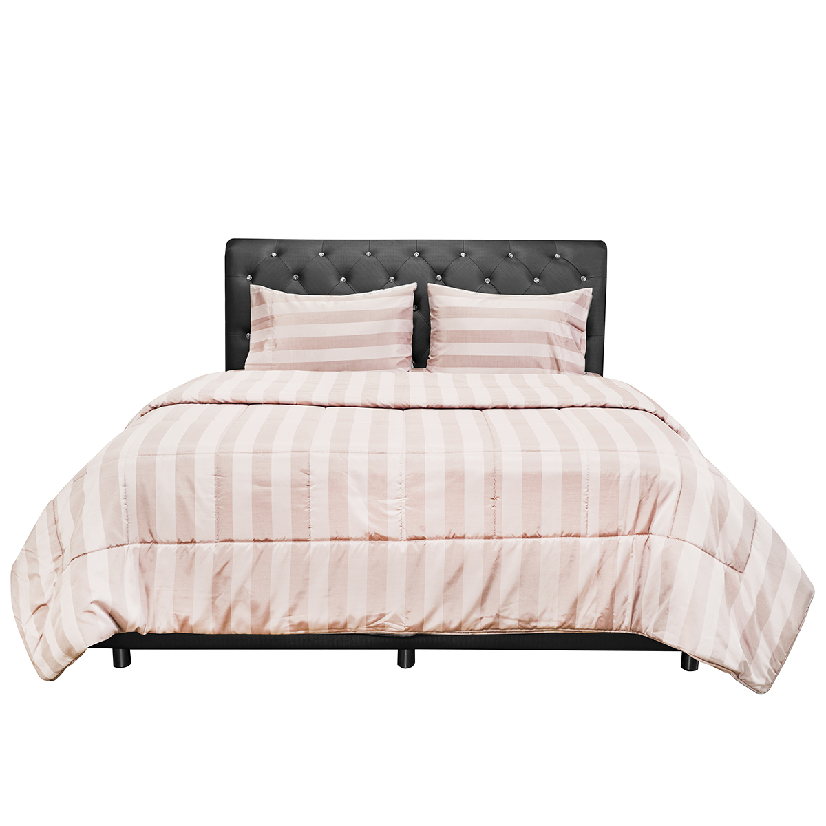 ชุดเครื่องนอน 6 ฟุต 6 ชิ้น PICASSO TENCEL™ JASMINE สี ROSE GOLD