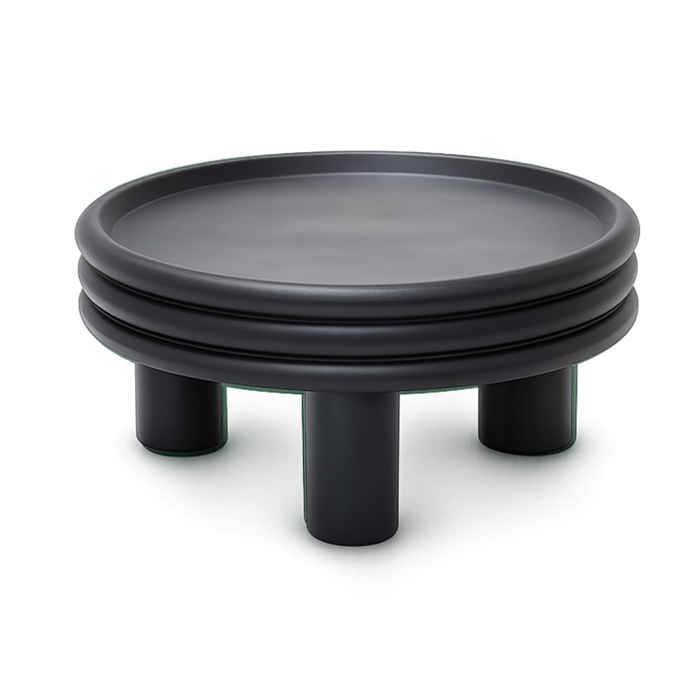 โต๊ะกลาง PLAY รุ่น MACARON/TL-005/PE สีดำ 01