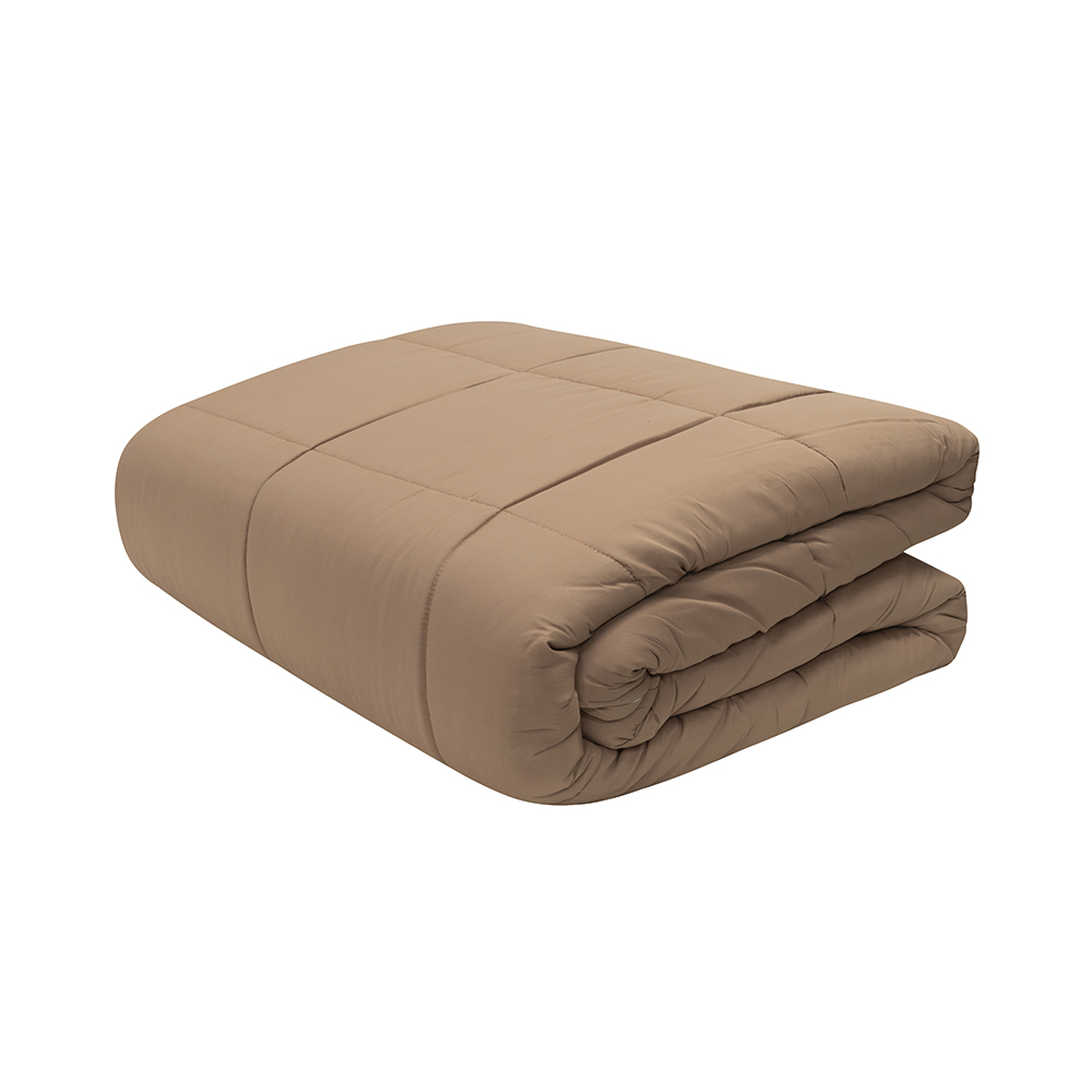 ผ้านวม 60X80 PICASSO PB NANO SILK สี LIGHT BROWN (POPPY) 02