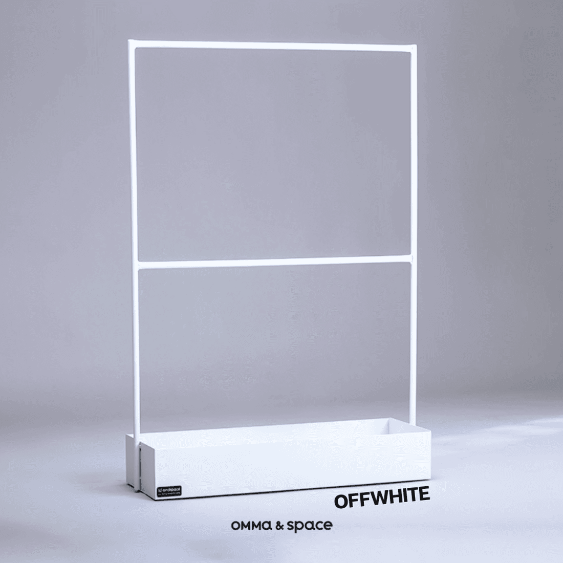 ราวเเขวนเสื้อสัตว์เลี้ยง ANDSPACE รุ่น Bergen Double Rack - สี Offwhite ขนาดใหญ่เเขวนได้ 40-50 ชุด 07