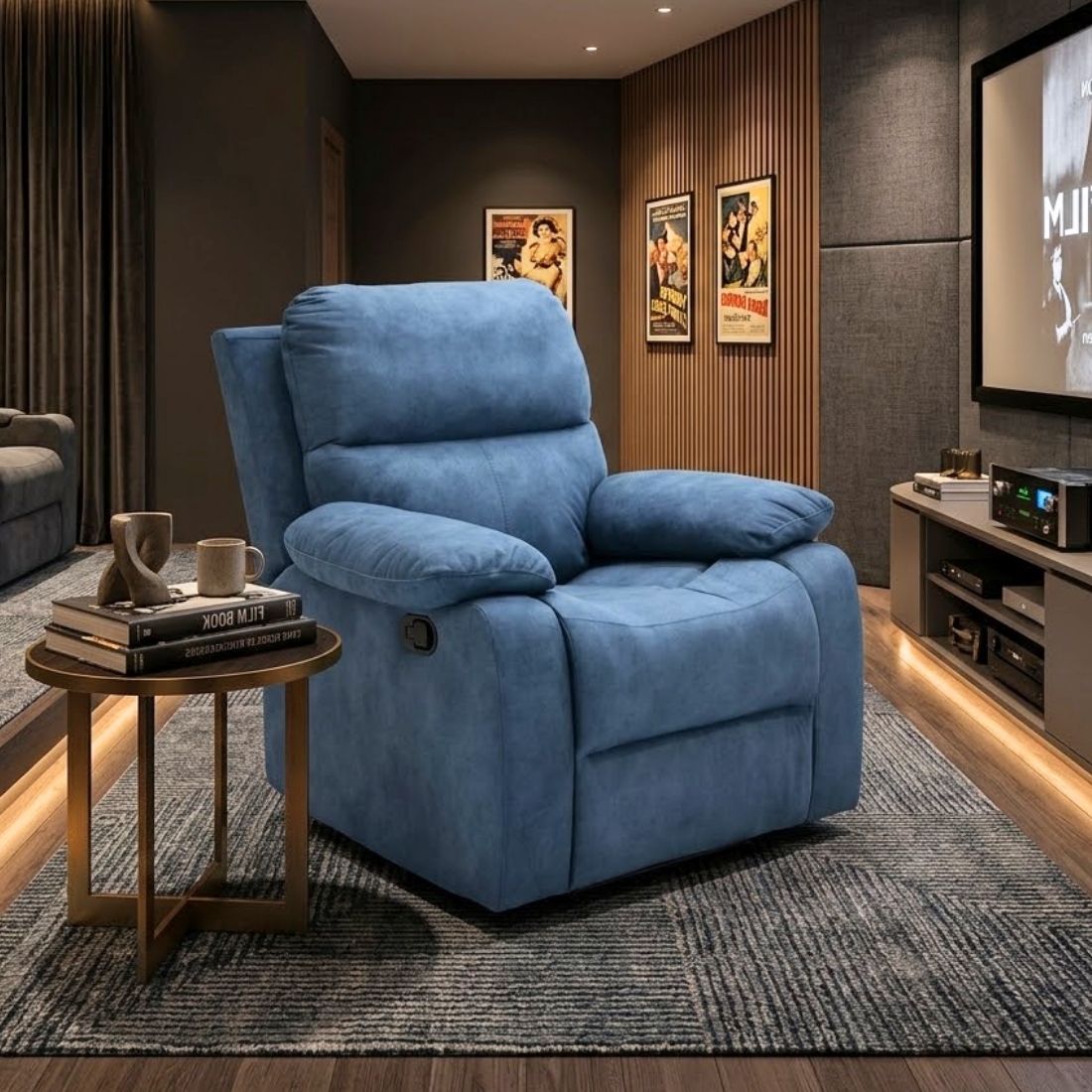 Recliner รุ่น REINIE สีกรม PET 10