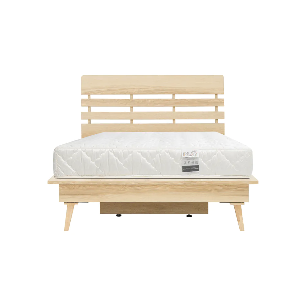 เตียง 3.5F+ที่นอน KC-PLAY รุ่น ANATA สีลินเบิร์ก1