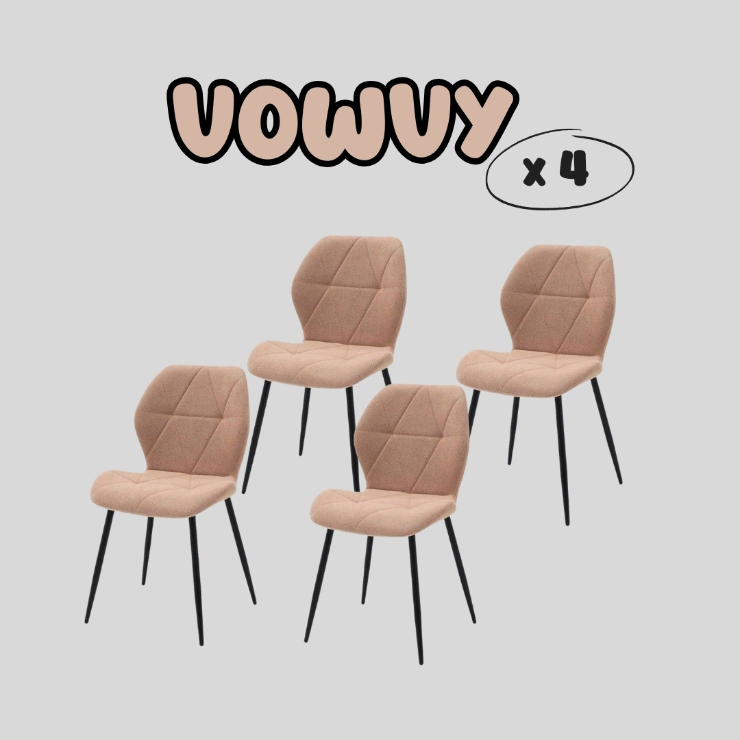 ชุดเก้าอี้ รุ่น VOWVY สีชมพู6