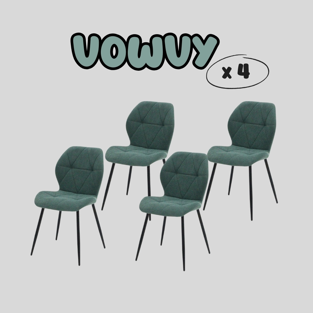 ชุดเก้าอี้ รุ่น VOWVY สีเขียว6