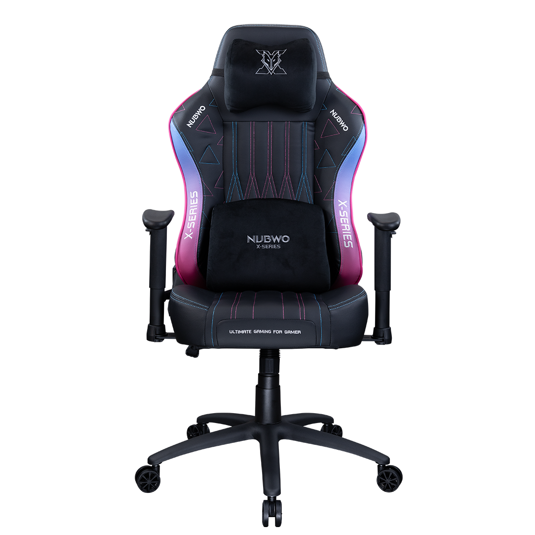 Nubwo X เก้าอี้เล่นเกม Gaming Chair รุ่น NBCHX120 Purple