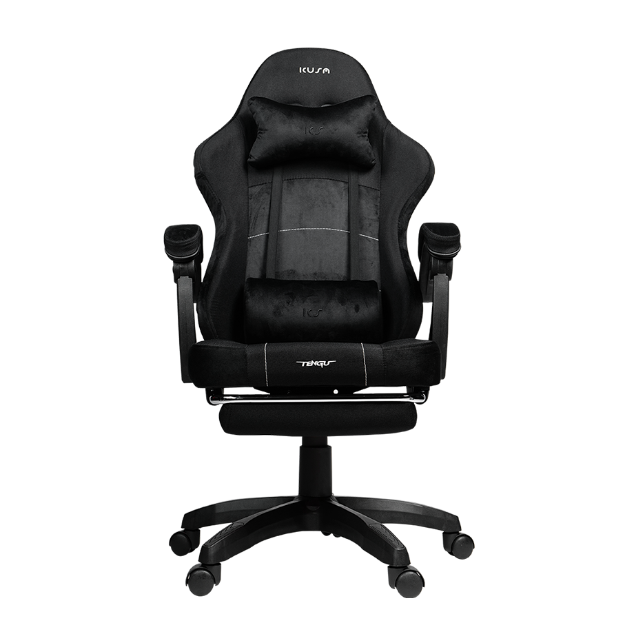 Tengu gaming chiar Kusanagi fabric black-1