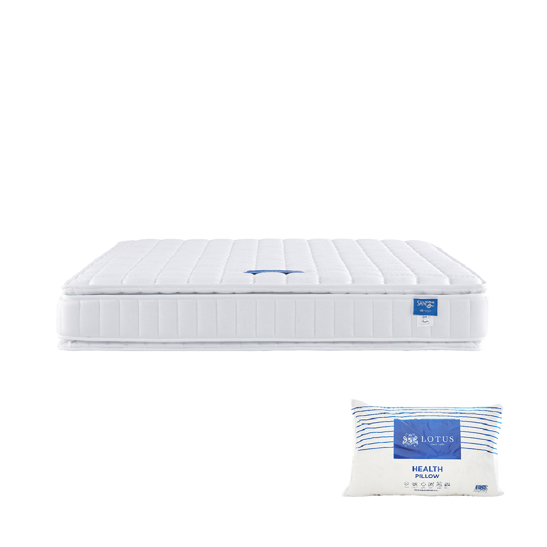 ที่นอน รุ่น PRECISE II WHITE ขนาด 3.5 ฟุต ฟรีหมอนหนุน 1 ใบ