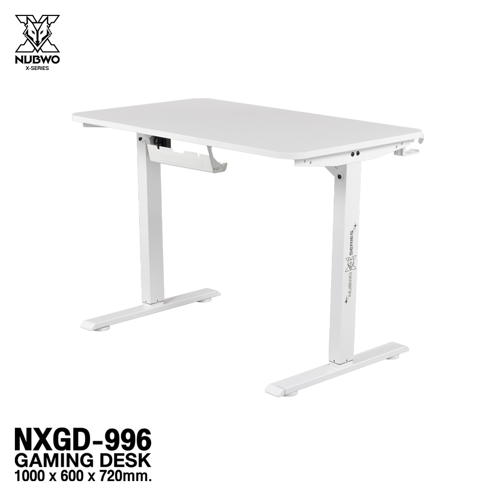 [ส่งฟรีแบบประกอบ] Nubwo X GAMING DESK NXGD-996 White [ตจว.ส่งฟรีแบบกล่องไม่ประกอบ]