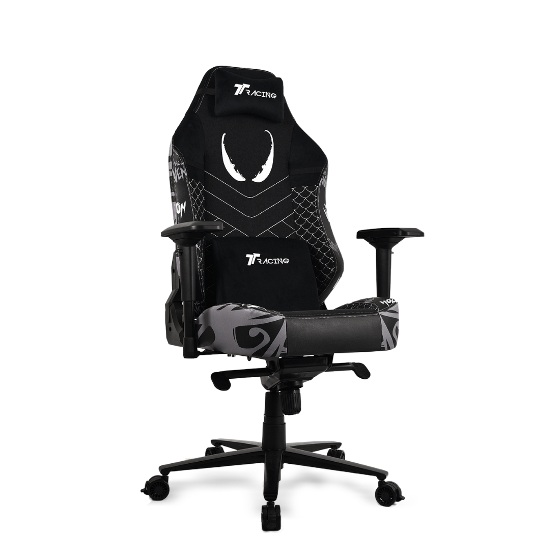 TTRacing Maxx Air Threads Fabric Gaming Chair - Venom Shadow Edition
