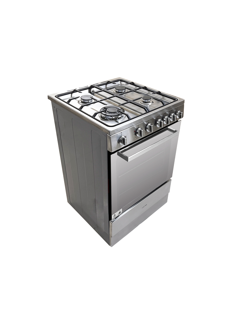 เตาอบพร้อมเตาแก๊สตั้งพื้น Lucky Flame รุ่น LF-452SS-E-1