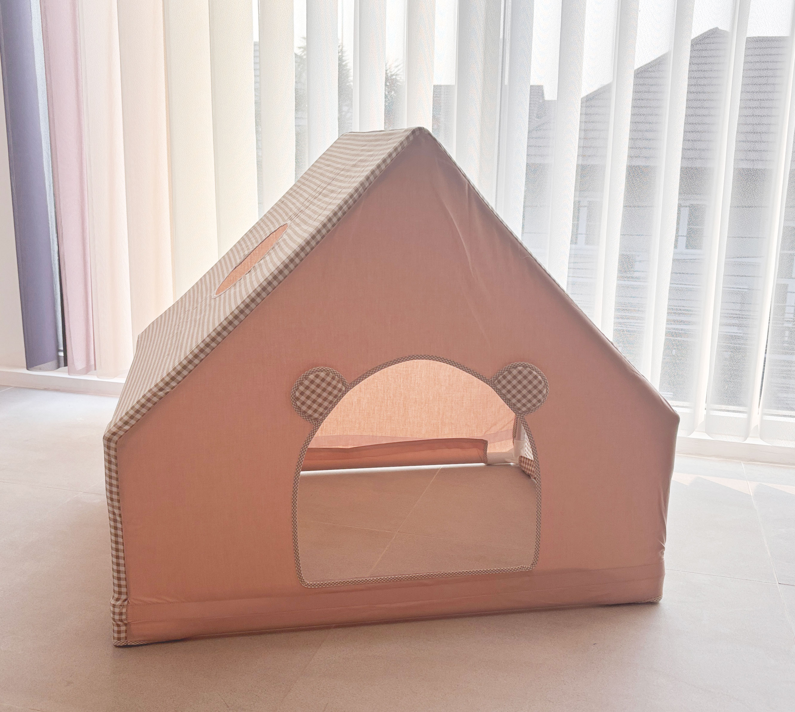 Coco Lieto  Pet House สีชมพู PH001P 02