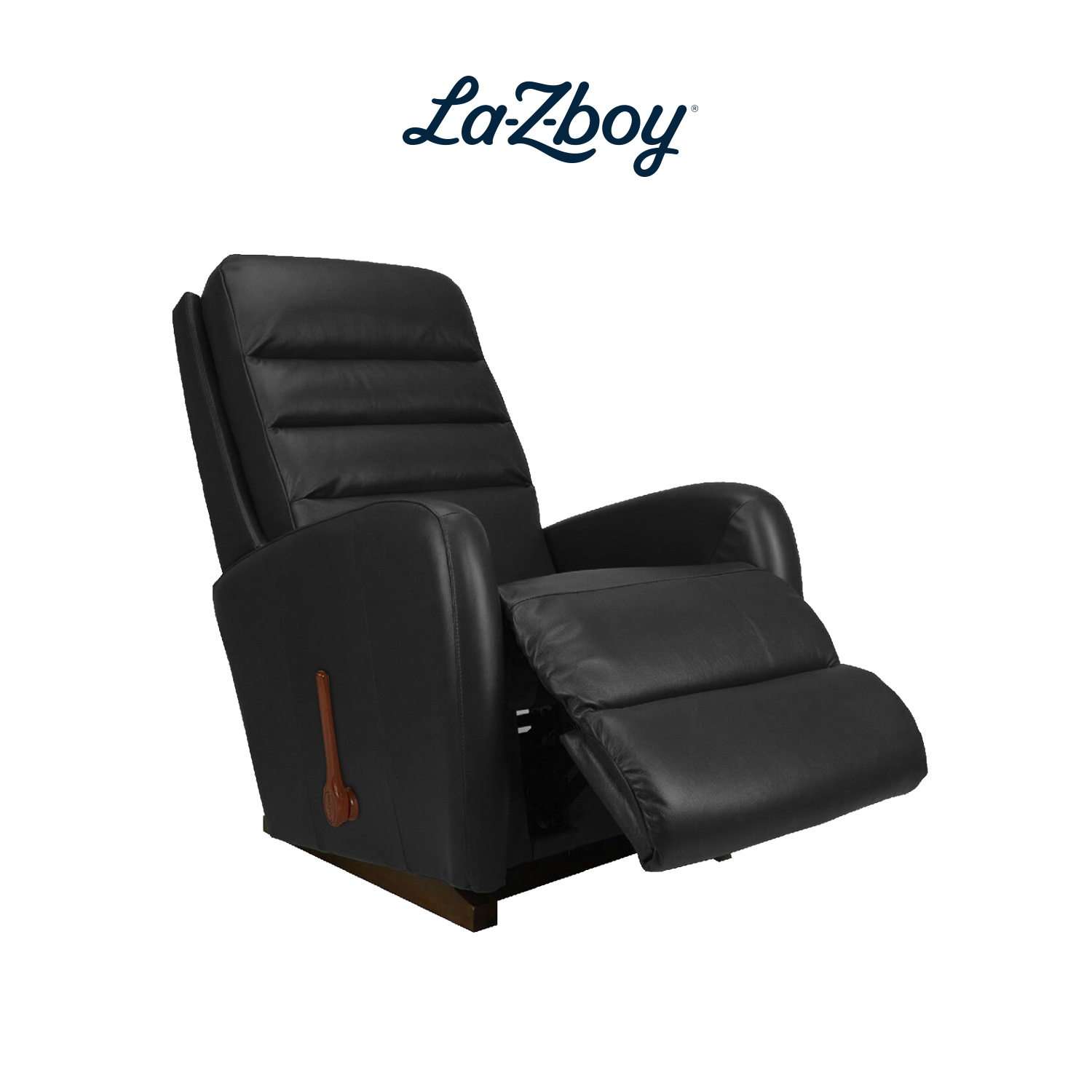 [Pre-Order] เก้าอี้ปรับเอนนอน La-Z-Boy 10T-744-AV-714850 Forum หนังแท้ครึ่งตัว สี Black 04