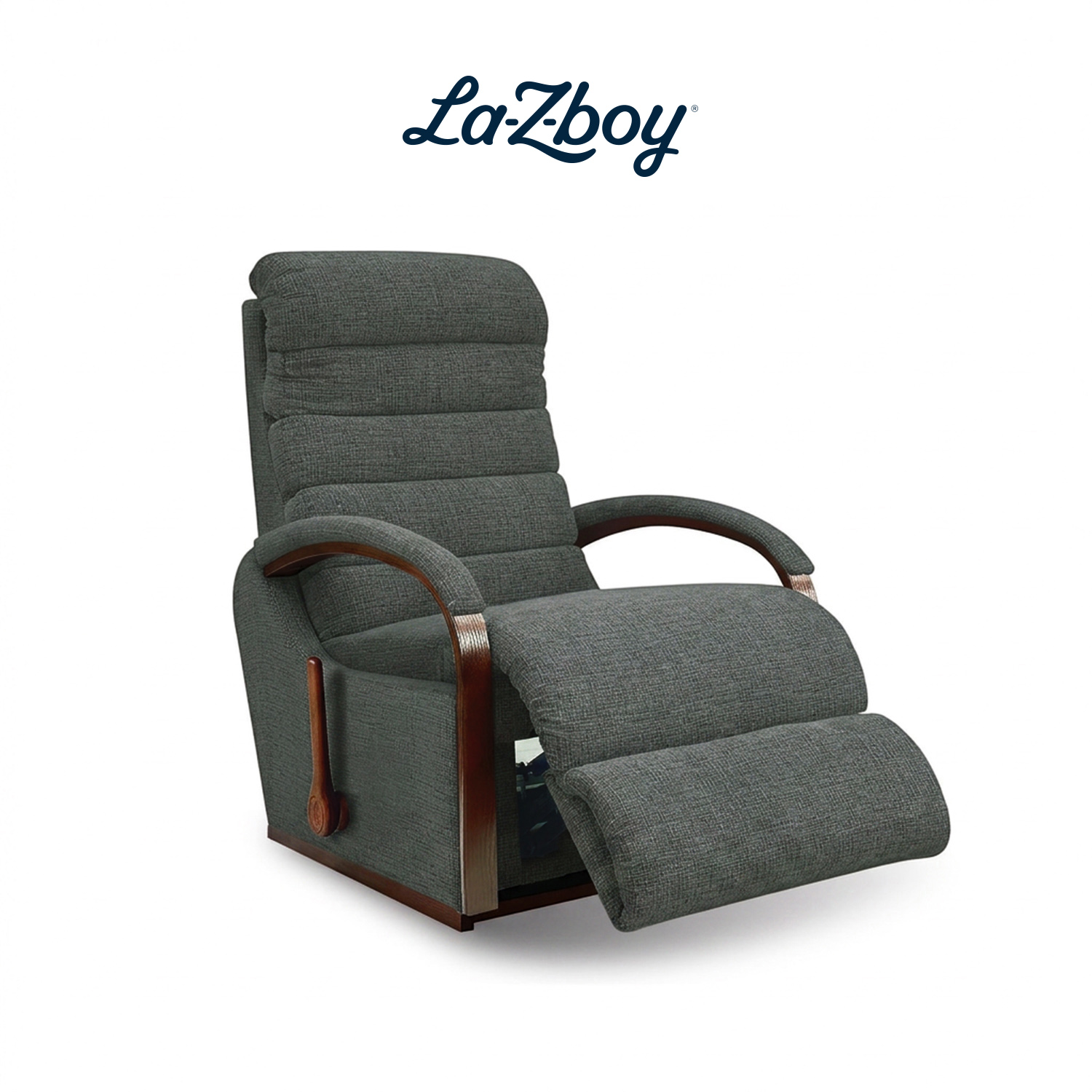 [Pre-Order] เก้าอี้ปรับเอนนอน La-Z-Boy RHT-520-A-551054 Norman ผ้า iClean สี Pewter 03
