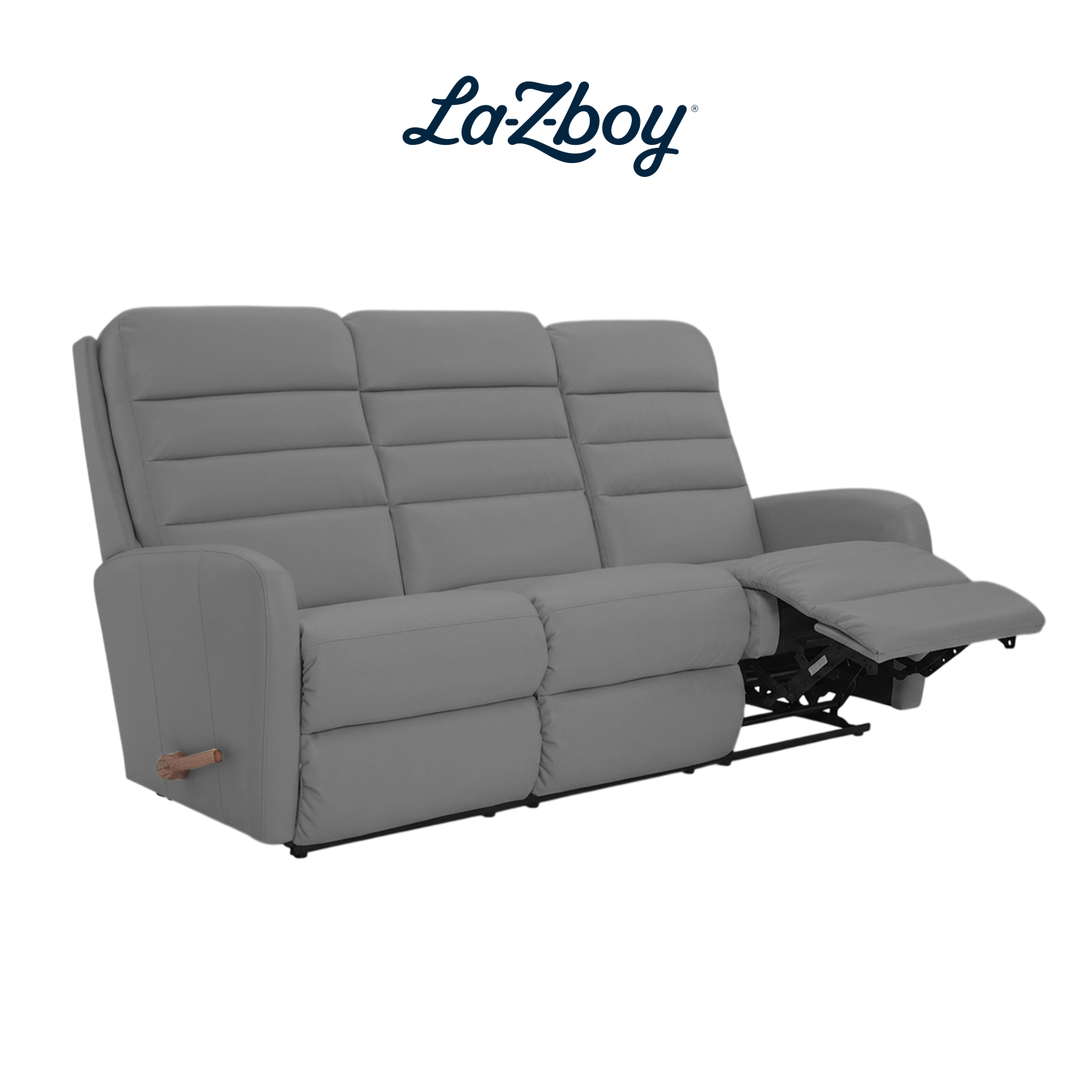[Pre-Order] โซฟาปรับเอนนอน La-Z-Boy T33-744-AV-714855 Forum หนังแท้ครึ่งตัว สี Smoke 05