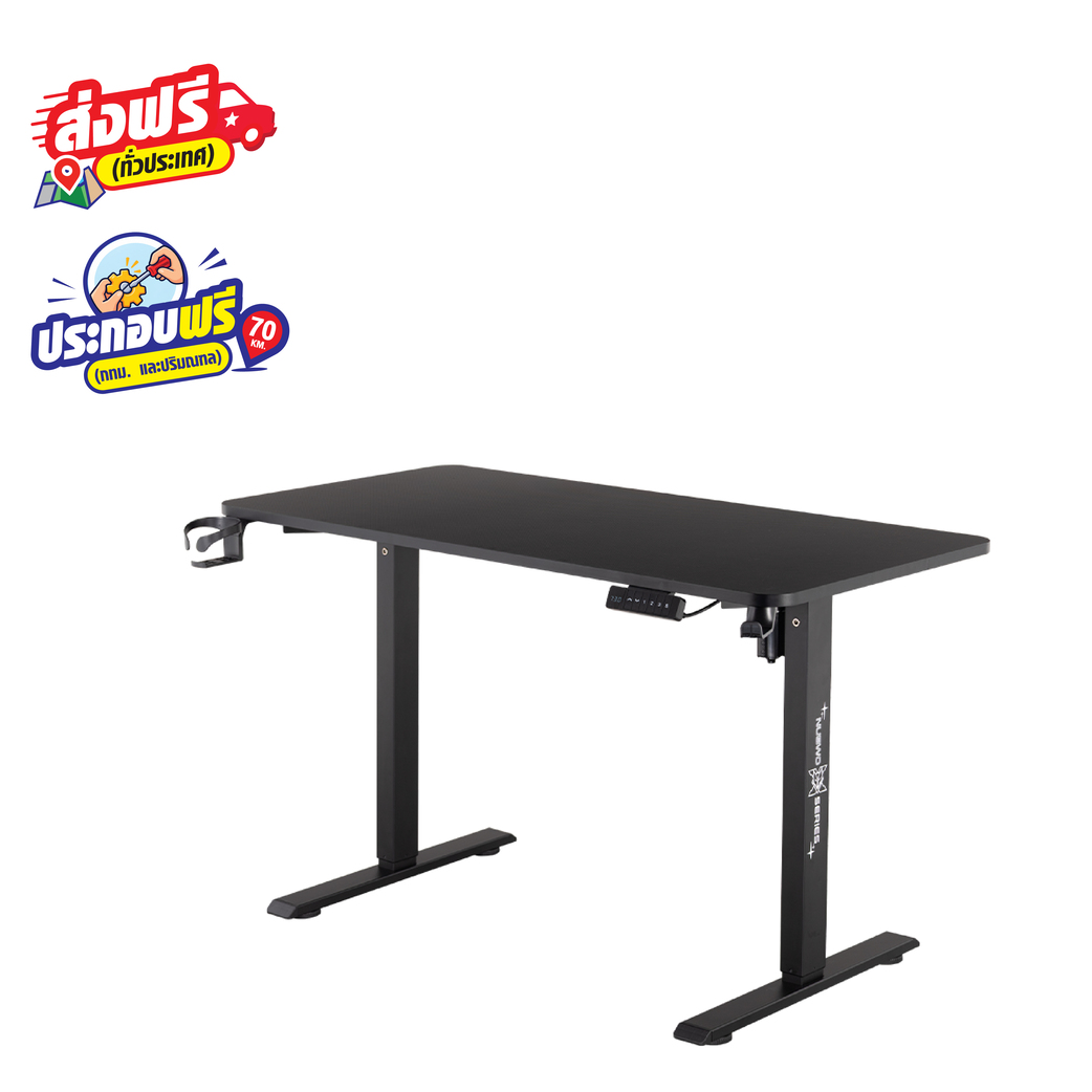 [ส่งฟรีแบบประกอบ] Nubwo X GAMING DESK NXGD-997 Black [ตจว.ส่งฟรีแบบกล่องไม่ประกอบ] 10