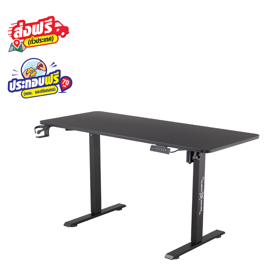 [ส่งฟรีแบบประกอบ] Nubwo X GAMING DESK NXGD-998 Black [ตจว.ส่งฟรีแบบกล่องไม่ประกอบ] 07