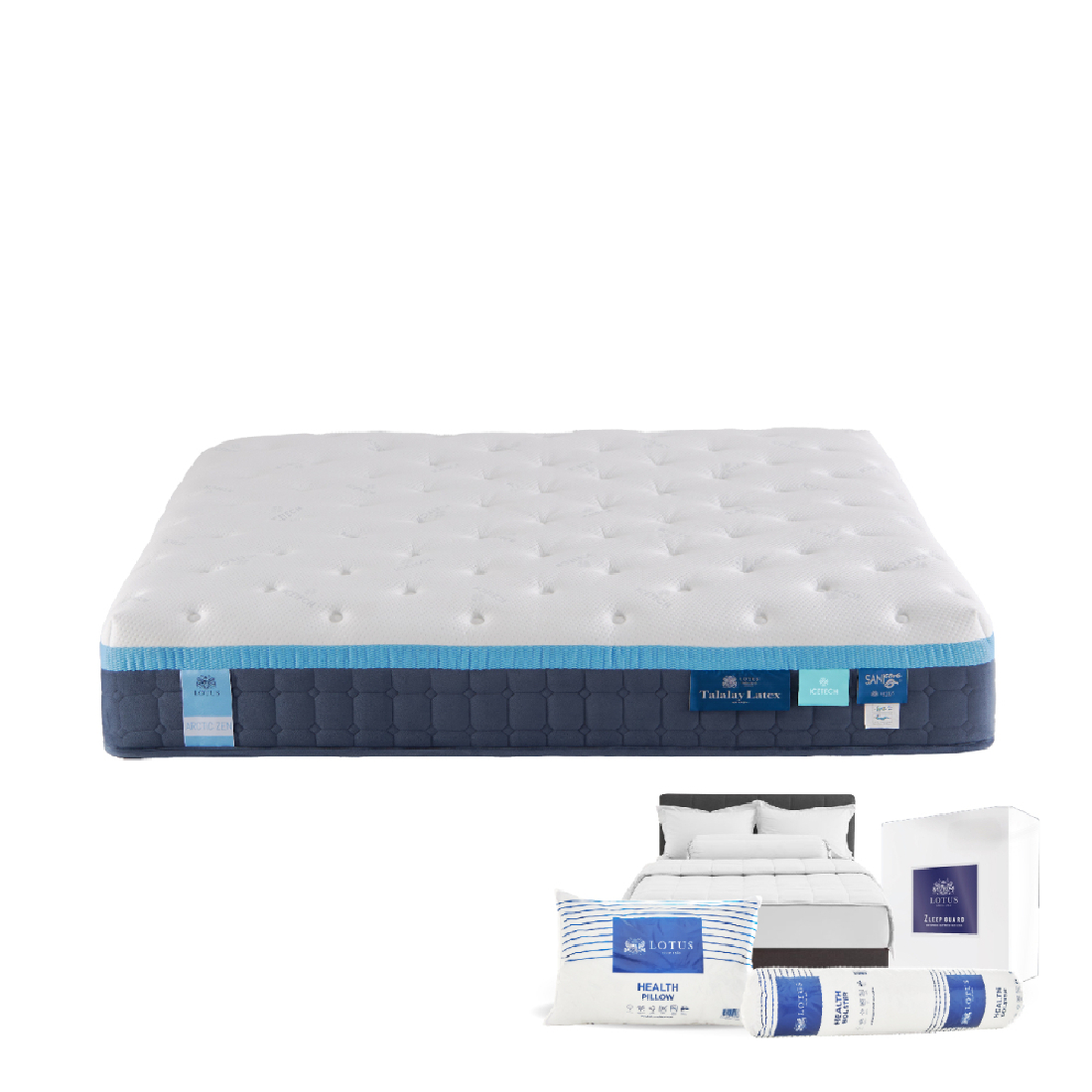 ที่นอน LOTUS รุ่น ARCTIC ZEN ขนาด 3.5 ฟุต แถมฟรีของสมนาคุณ 7 ชิ้น 13