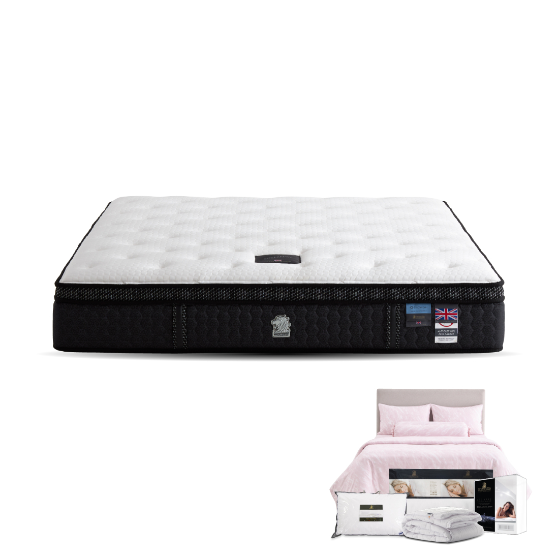 ที่นอน Dunlopillo รุ่น Sovereign 3.5 ฟุต พร้อมของสมนาคุณ 8 ชิ้น