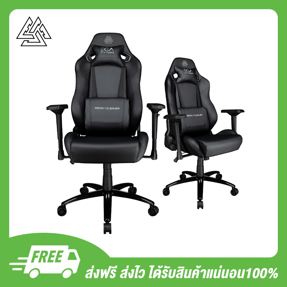 EGA เก้าอี้เล่นเกม GAMING CHAIR TYPE-G6 Black 06
