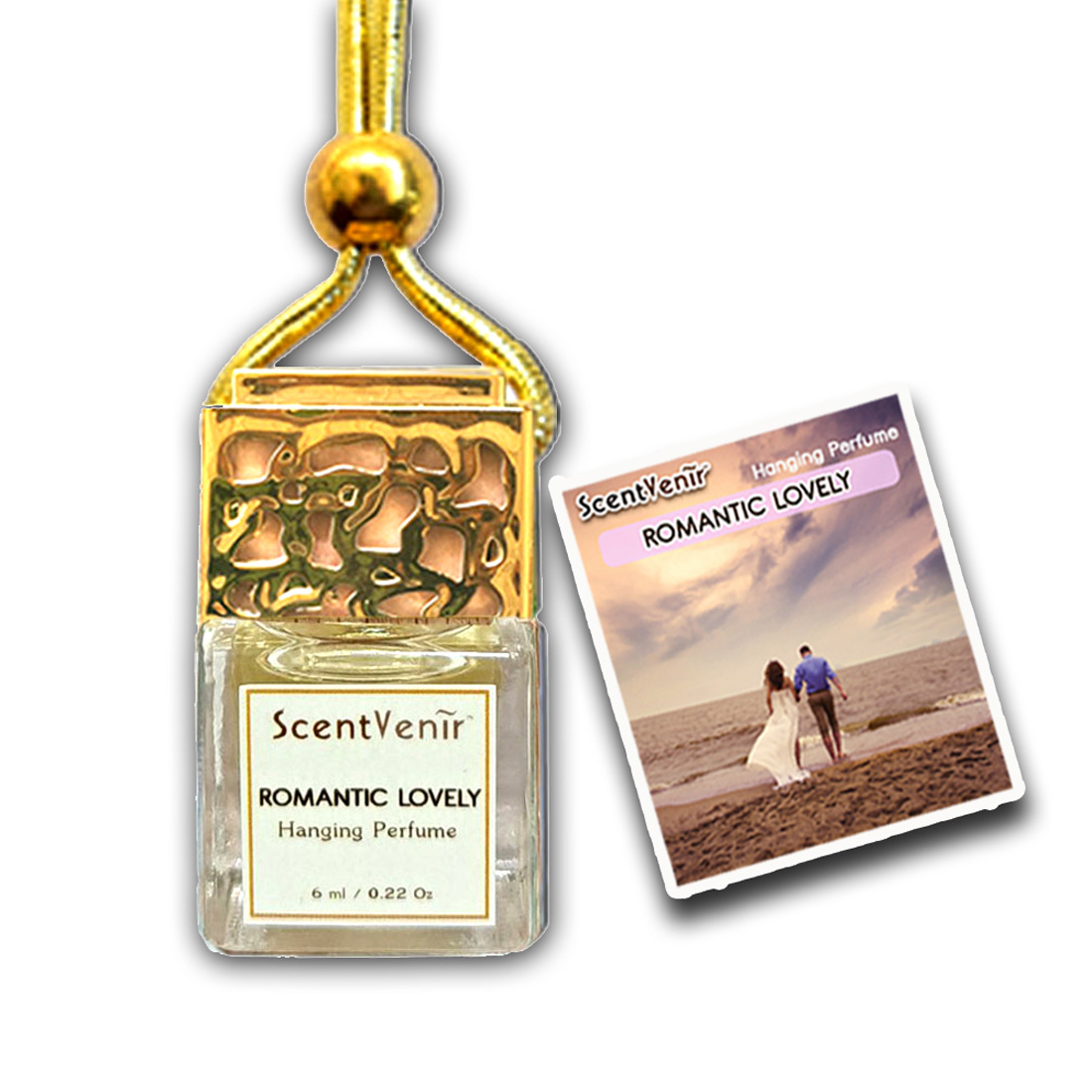 ScentVenir น้ำหอมปรับอากาศ แบบแขวน กลิ่น โรแมนติก ขนาด 6 ml Hanging Fragrance Diffuser