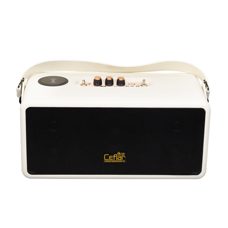 Ceflar ลำโพงบลูทูธ Super Bass Bluetooth Speaker รุ่น M1 White