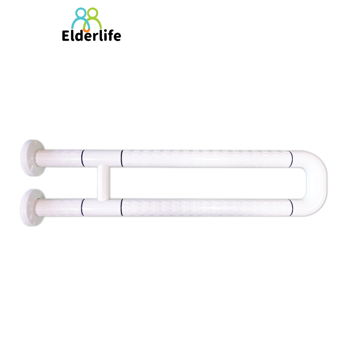Elderlife ราวจับผู้สูงอายุ ราวจับกันลื่น รูปทรงตัว U สีขาว BH-012 05
