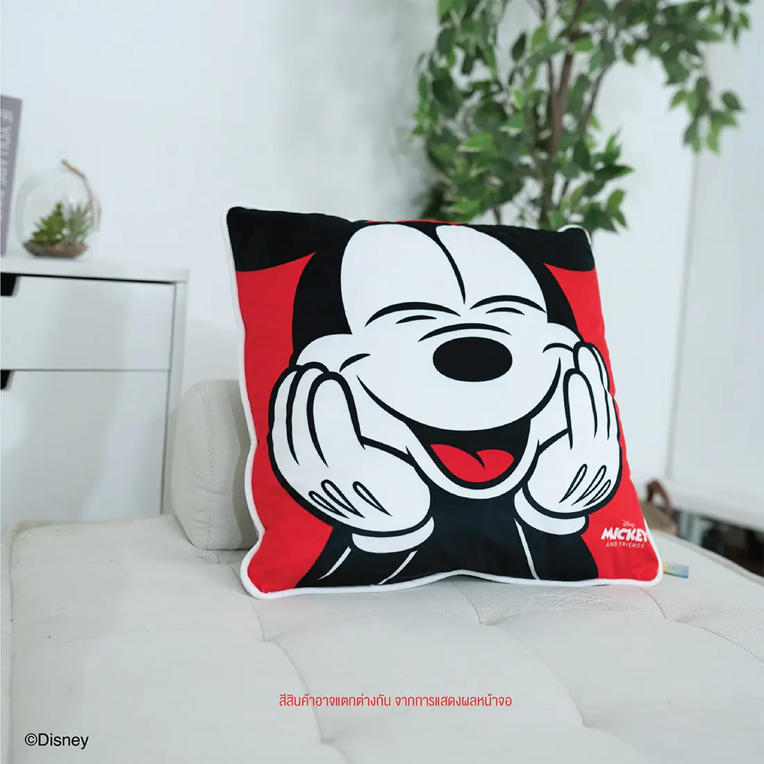 หมอนอิง DISNEY รุ่น MICKEY MOUSE & MINNIE MOUSE