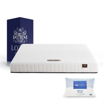 ที่นอนสุญญากาศ Lotus รุ่น  Spring Free I ขนาด 3.5 ฟุต แถมฟรีหมอนหนุน 1 ใบ