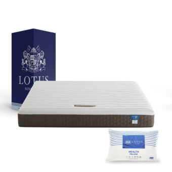 ที่นอนสุญญากาศ Lotus รุ่น Spring Free II  ขนาด 3.5 ฟุต แถมฟรีหมอนหนุน 1 ใบ