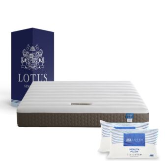 ที่นอนสุญญากาศ Lotus รุ่น  Spring Free III  ขนาด 6 ฟุต แถมฟรีหมอนหนุน 2 ใบ