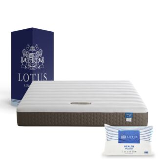 ที่นอนสุญญากาศ Lotus รุ่น  Spring Free III  ขนาด 3.5 ฟุต แถมฟรีหมอนหนุน 1 ใบ
