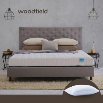 ที่นอนสุญญากาศ Woodfield รุ่น W-NATURE I  3.5 ฟุต แถมฟรี หมอนหนุน 1ใบ