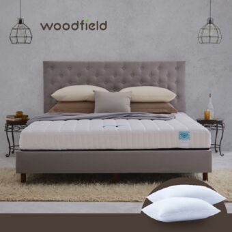 ที่นอนสุญญากาศ Woodfield รุ่น W-NATURE I ขนาด 5 ฟุต แถมฟรี หมอนหนุน 2ใบ