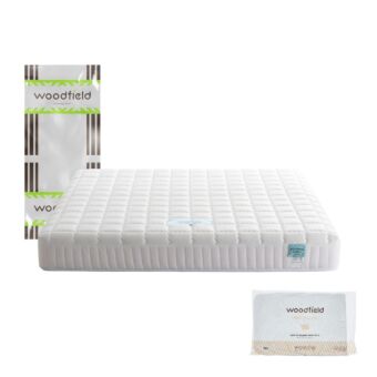 ที่นอนสุญญากาศ Woodfield รุ่น W-NATURE II ขนาด 3.5 ฟุต แถมฟรี หมอนหนุน 1 ใบ