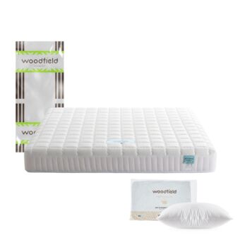 ที่นอนสุญญากาศ Woodfield รุ่น W-NATURE II ขนาด 5 ฟุต แถมฟรี หมอนหนุน 2ใบ