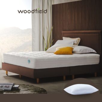 ที่นอนสุญญากาศ Woodfield รุ่น W-NATURE III ขนาด 3.5 ฟุต แถมฟรี หมอนหนุน 1ใบ