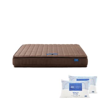 ที่นอน รุ่น PRECISE II BROWN ขนาด 5 ฟุต ฟรีหมอนหนุน 2 ใบ