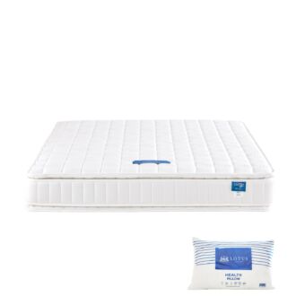 ที่นอน LOTUS รุ่น Precise II Plus White  ขนาด 3.5 ฟุต แถมฟรีหมอนหนุน 1 ใบ