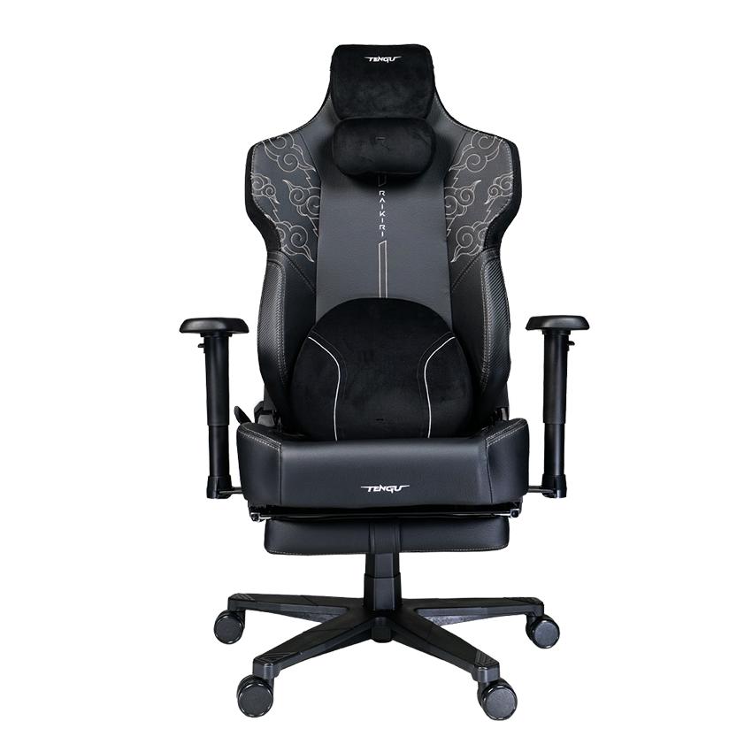Tengu Raikiri Black+ Footrest-1
