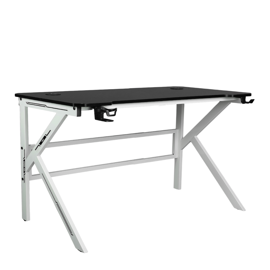 โต๊ะเกมมิ่ง ODA ALL Black White - 120cm