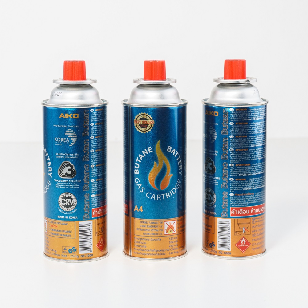 แก๊สกระป๋อง AIKO GC-1000 Pack3