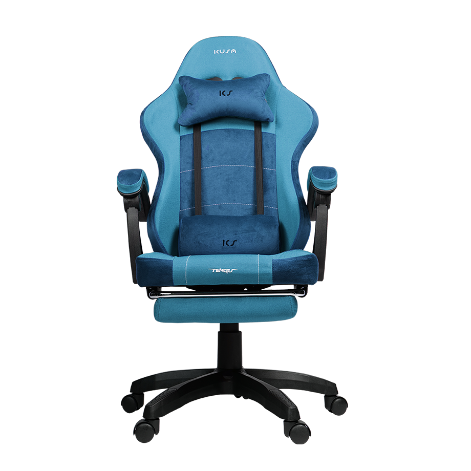 Tengu gaming chiar Kusanagi fabric green-1