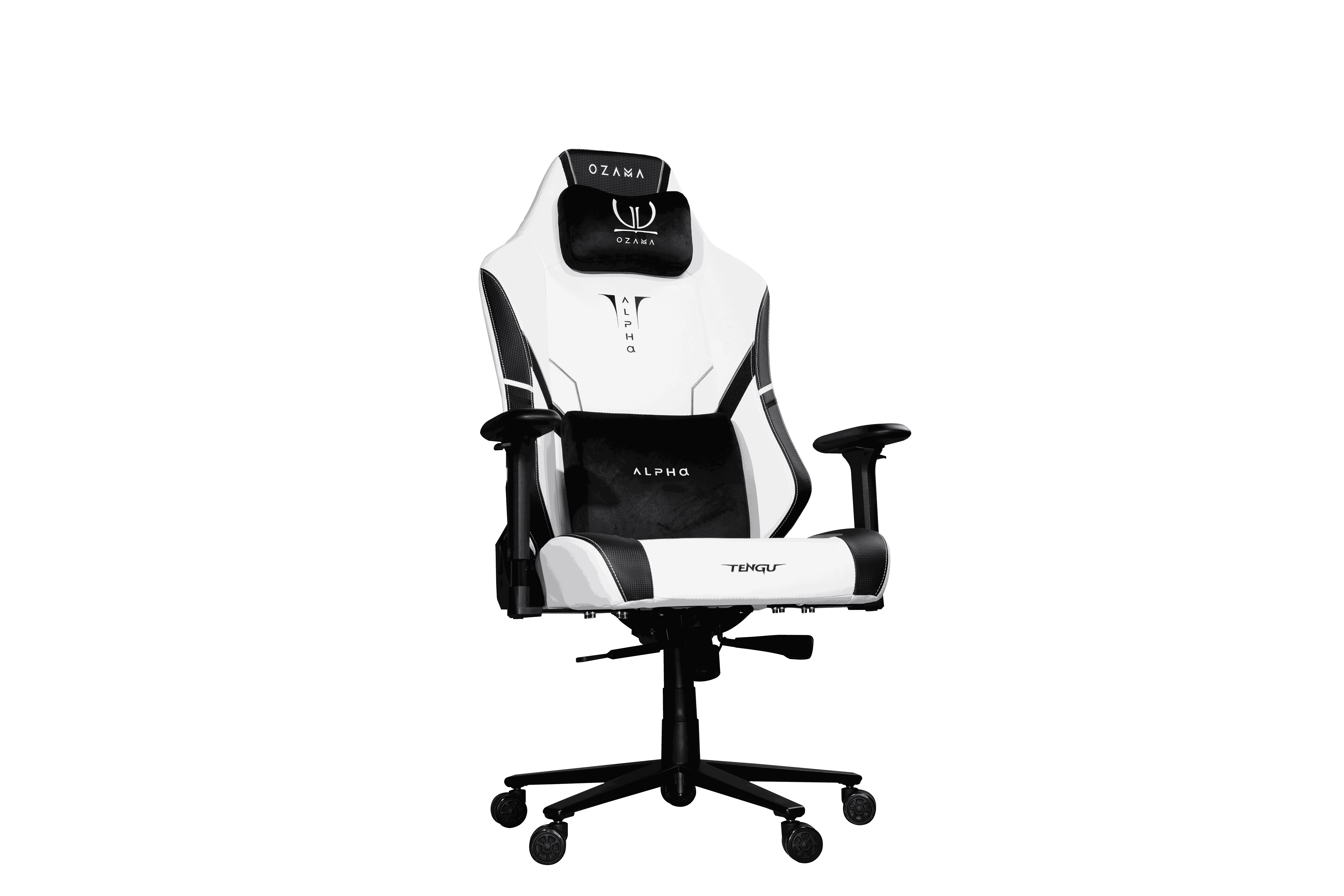 เก้าอี้เกมมิ่ง Ozama  Alpha Titan White