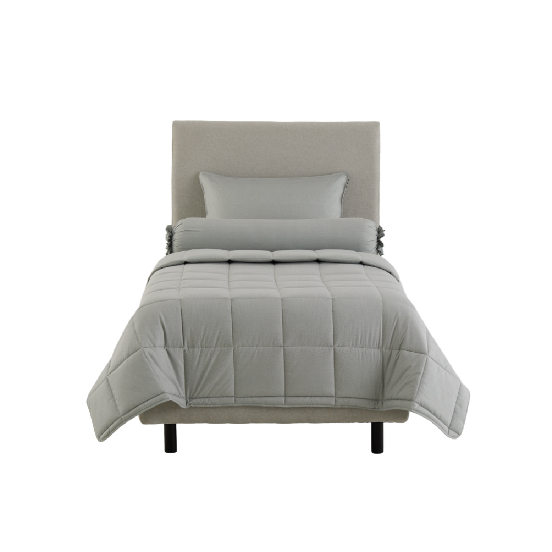ชุดเครื่องนอน Dunlopillo รุ่น Emperador : DL-EM-09 ชุดผ้าปูพร้อมผ้านวมขนาด 3.5 ฟุต (4 ชิ้น)
