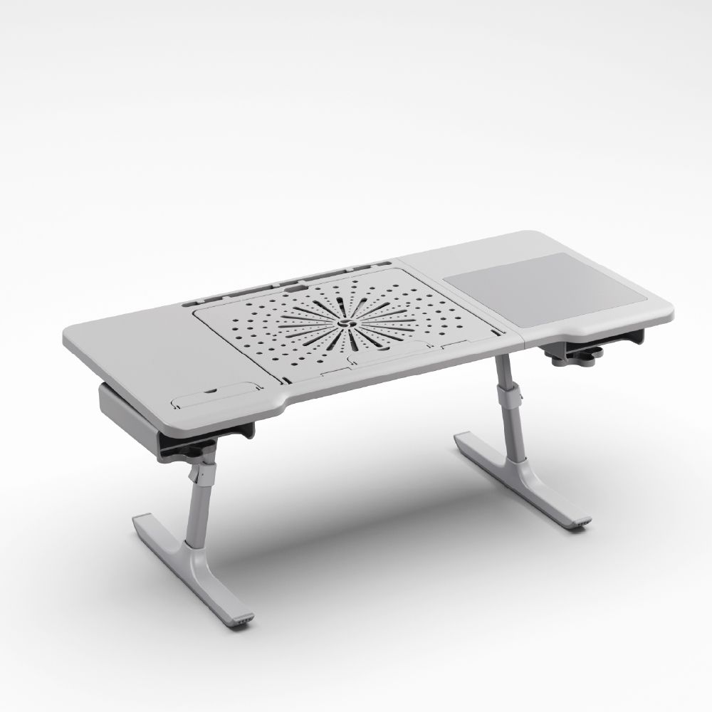 LAPTOP PRO Laptop Table on Chair (Grey)