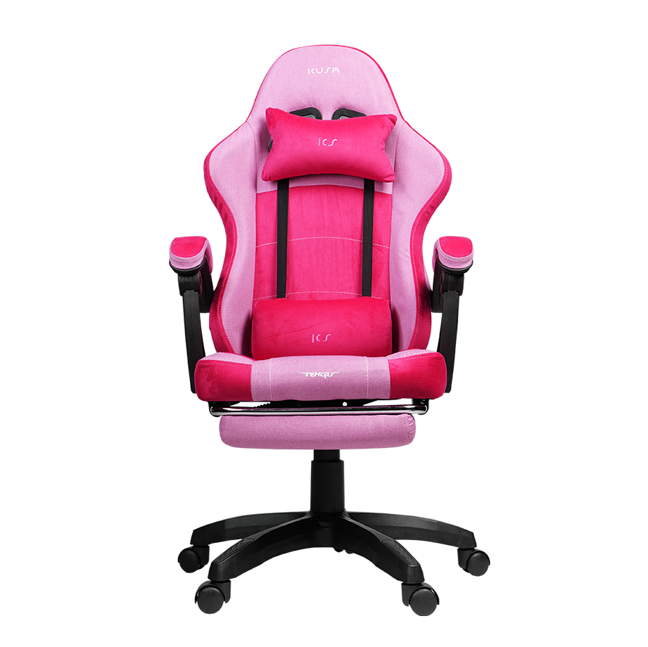 Tengu gaming chiar Kusanagi fabric pink-1