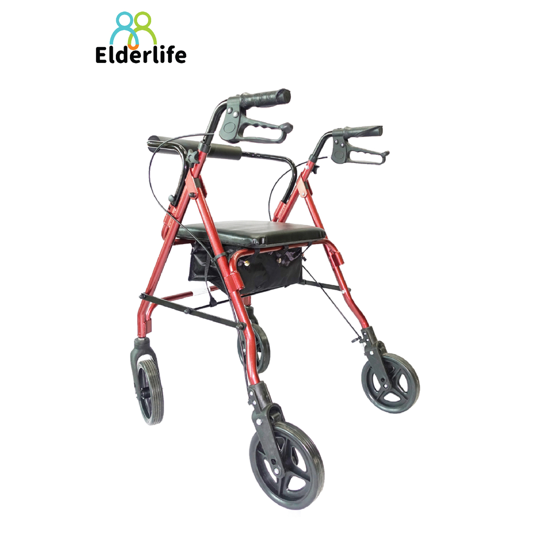 Elderlife วอคเกอร์ รถเข็นช่วยเดิน มีที่นั่ง รุ่น HT-004 05