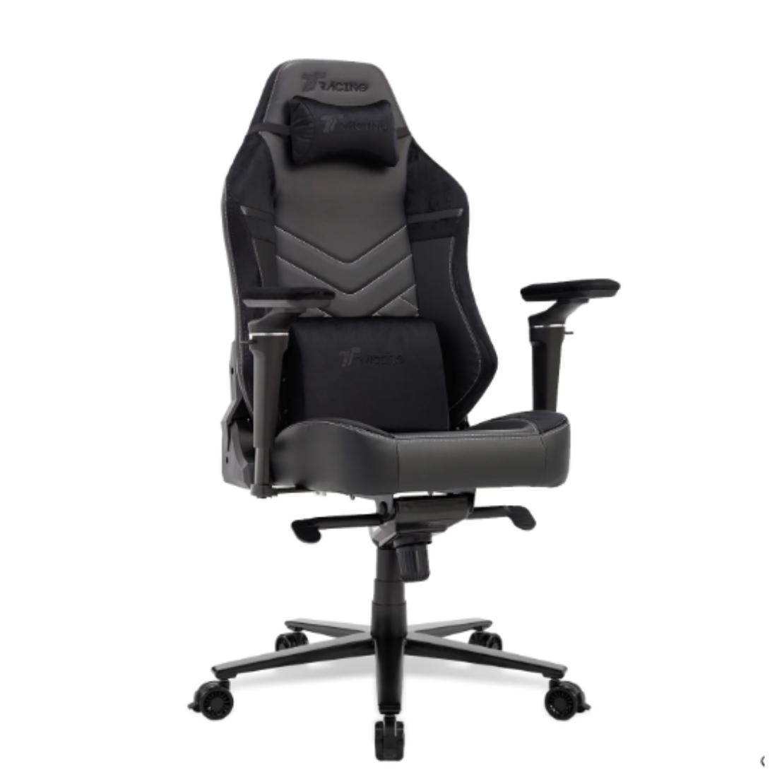 TTRacing Maxx Gaming Chair - Midnight Stealth 5D Armrest