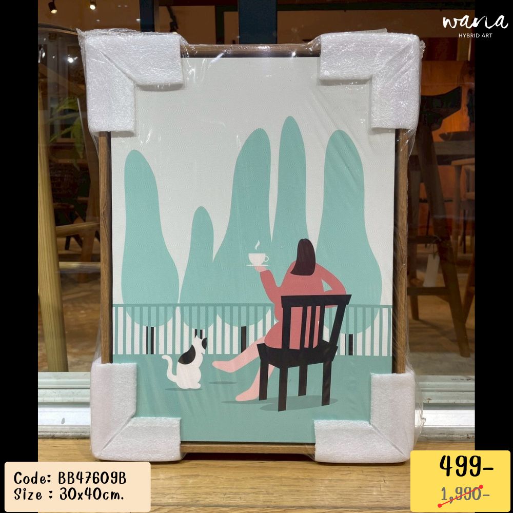 WNG Wall Art BB47609B ผู้หญิง- woman-1